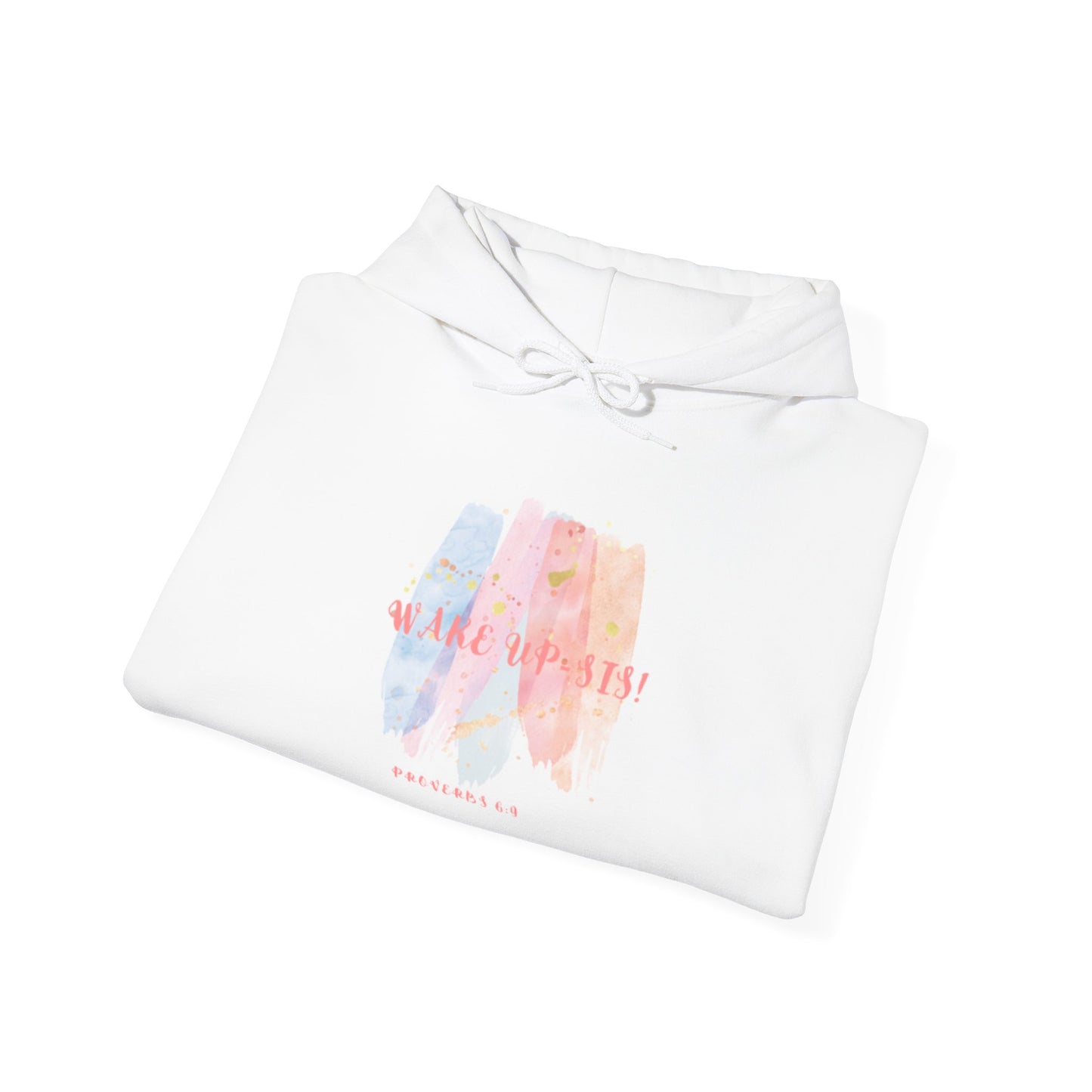 Wake-Up Sis! Chic Inspirational Hoodie - Cozy Motivational Sweatshirt, Gift for Friends, Trendy Layer for Every Season, Relaxed Casual Wear