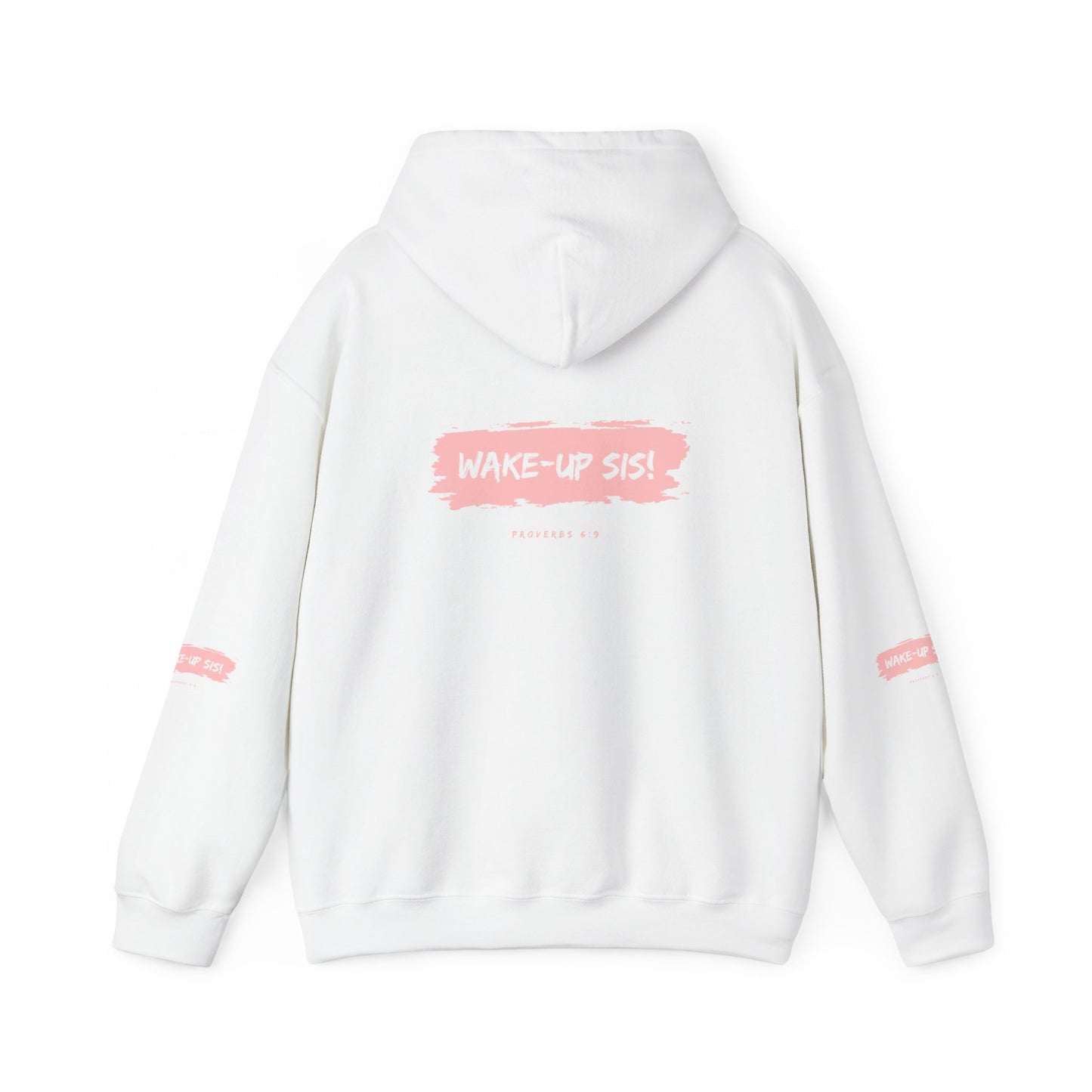 Wake-Up Sis! Hoodie, Motivational Sweatshirt, Cute Gift for Friends, Cozy Layer for Every Occasion, Everyday Comfort