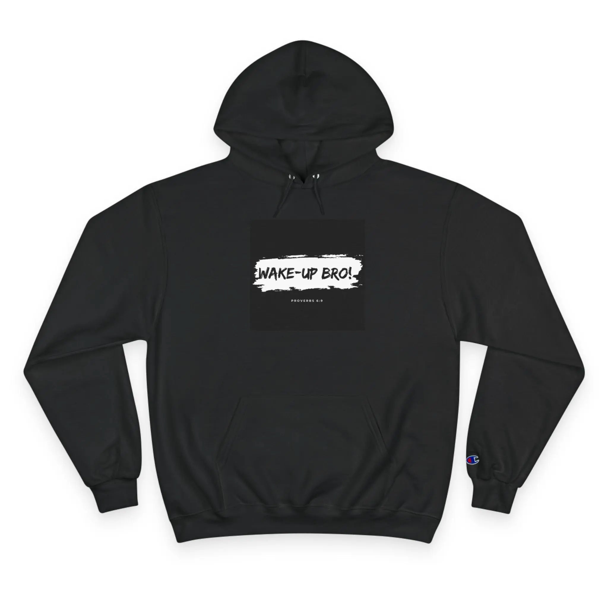 Wake - Up Bro! - Champion Hoodie - SHOPDSOG