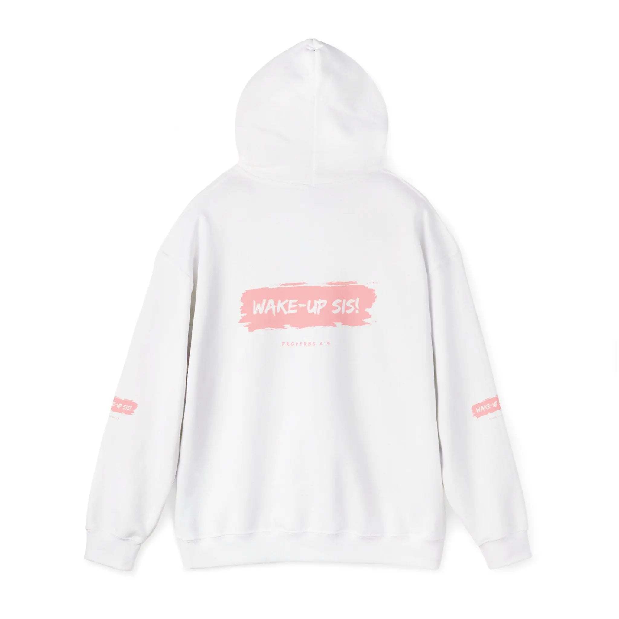Wake-Up Sis! Hoodie, Motivational Sweatshirt, Cute Gift for Friends. - SHOPDSOG
