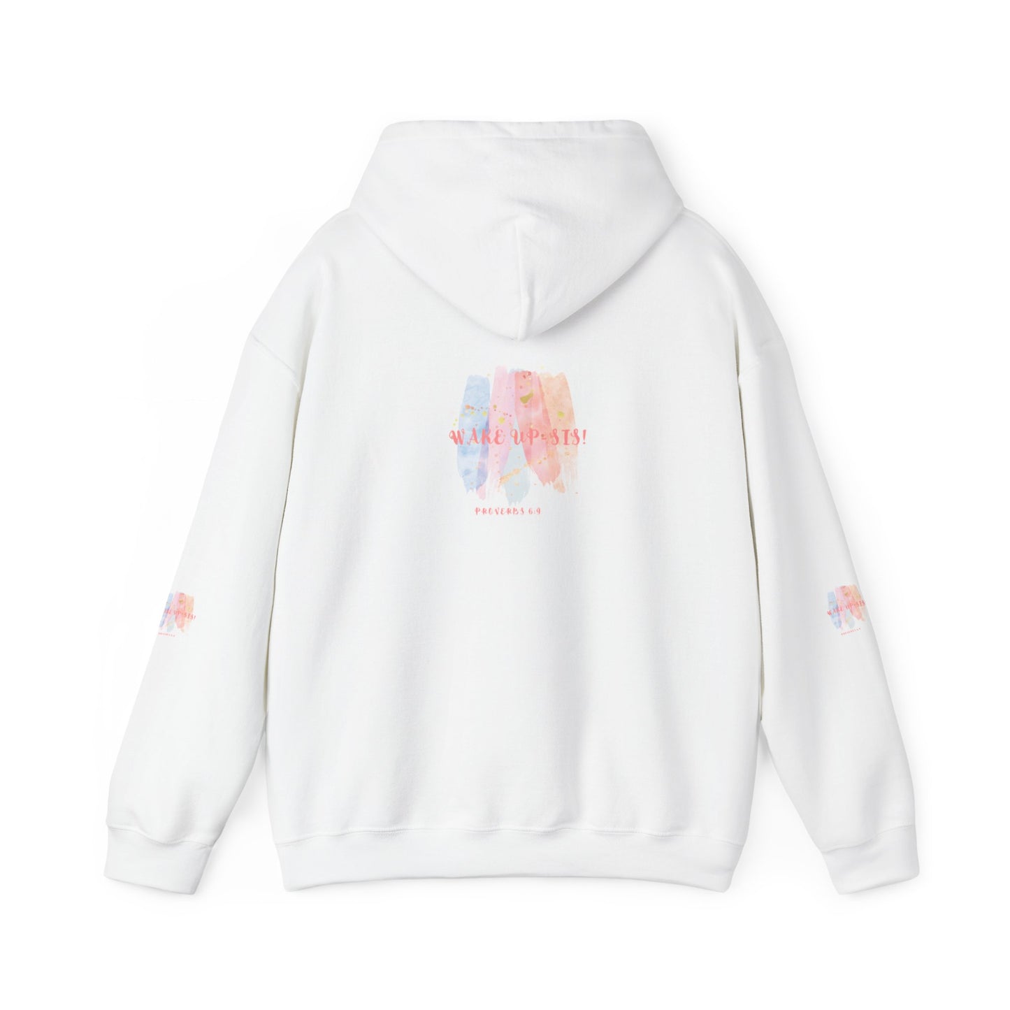 Wake-Up Sis! Chic Inspirational Hoodie - Cozy Motivational Sweatshirt, Gift for Friends, Trendy Layer for Every Season, Relaxed Casual Wear