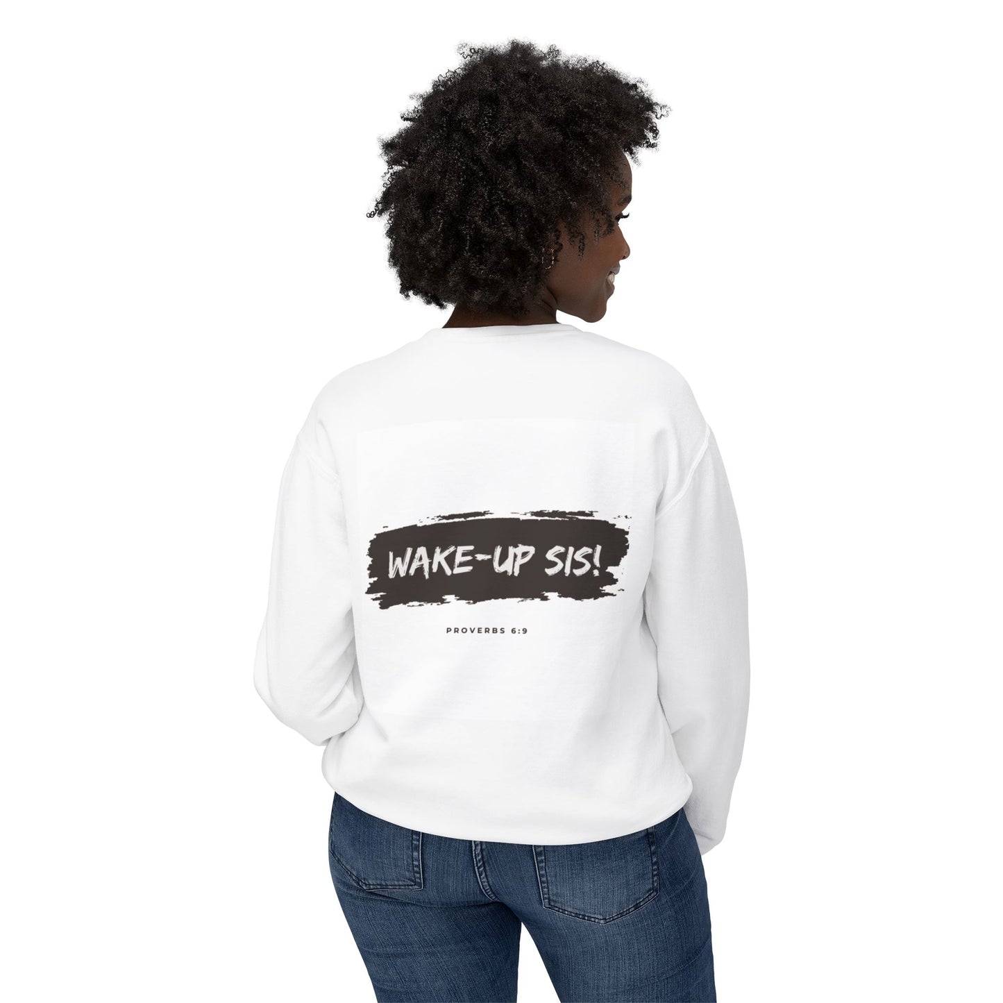 Wake-Up Sis! Lightweight Crewneck Sweatshirt