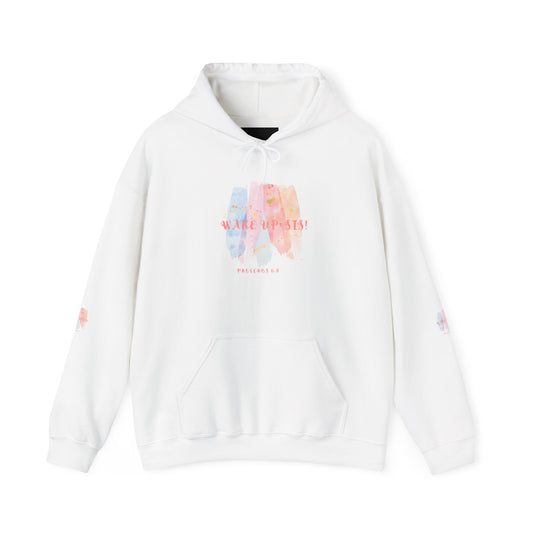 Wake-Up Sis! Chic Inspirational Hoodie - Cozy Motivational Sweatshirt, Gift for Friends, Trendy Layer for Every Season, Relaxed Casual Wear