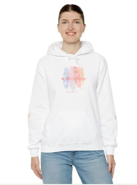 Wake-Up Sis! Chic Inspirational Hoodie - Cozy Motivational Sweatshirt, Gift for Friends - SHOPDSOG