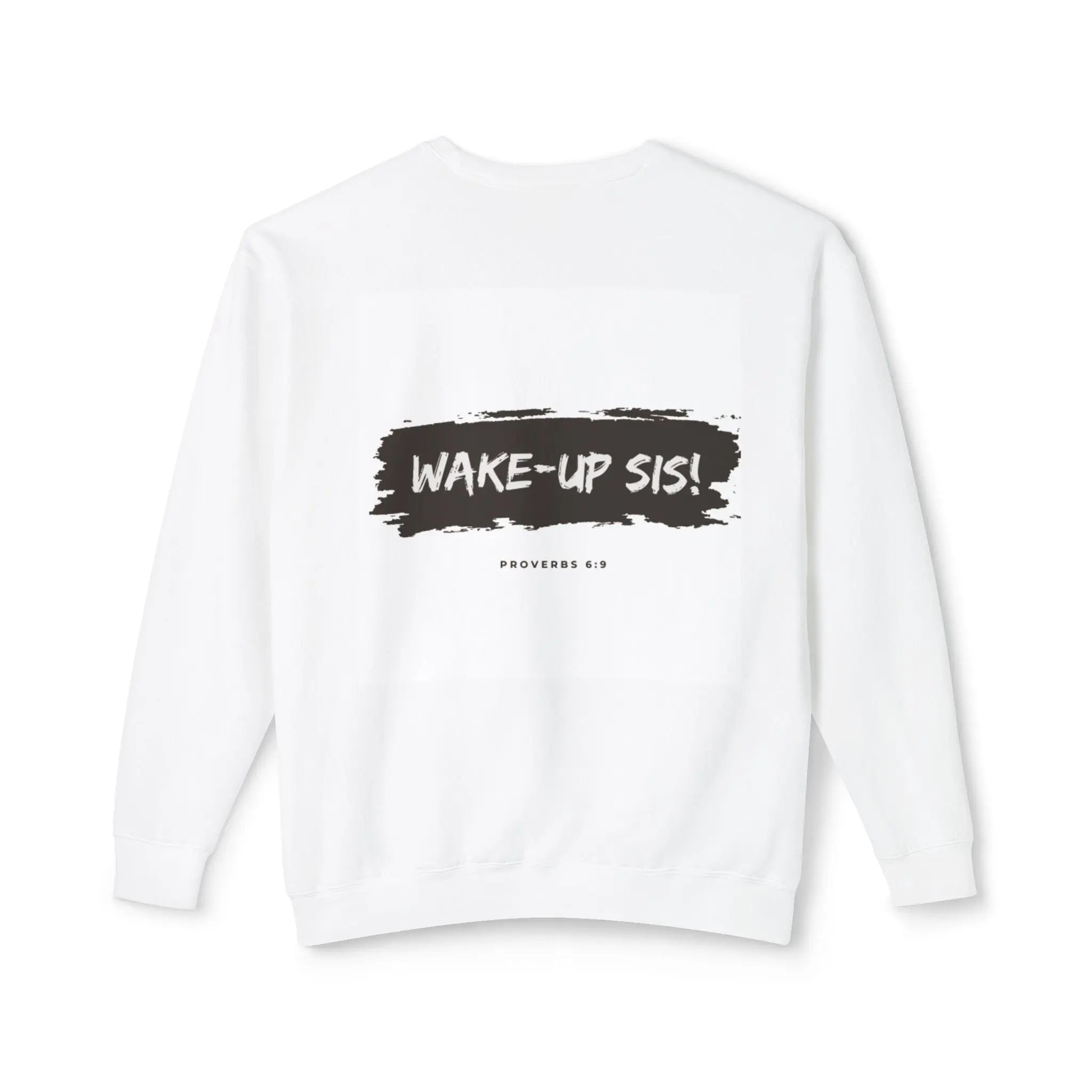 Wake - Up Sis! Lightweight Crewneck Sweatshirt - SHOPDSOG