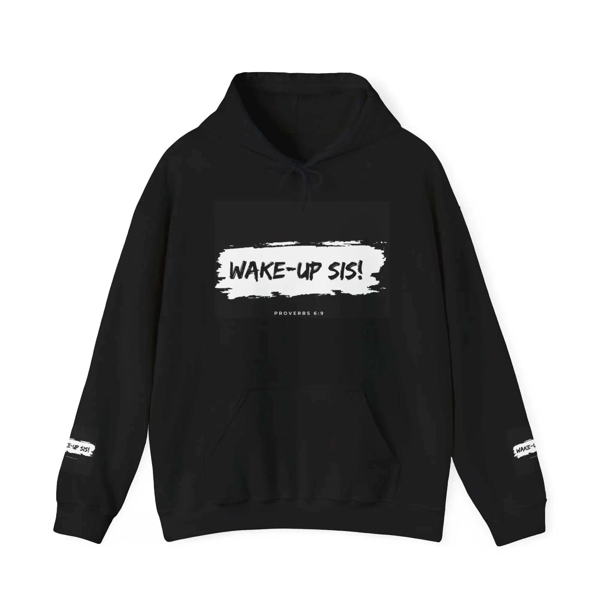 Wake - Up Sis! Trendy Hoodie, Cozy Sweatshirt for Sisters, Gift Idea for Birthdays, Casual Wear, Everyday Comfort - SHOPDSOG